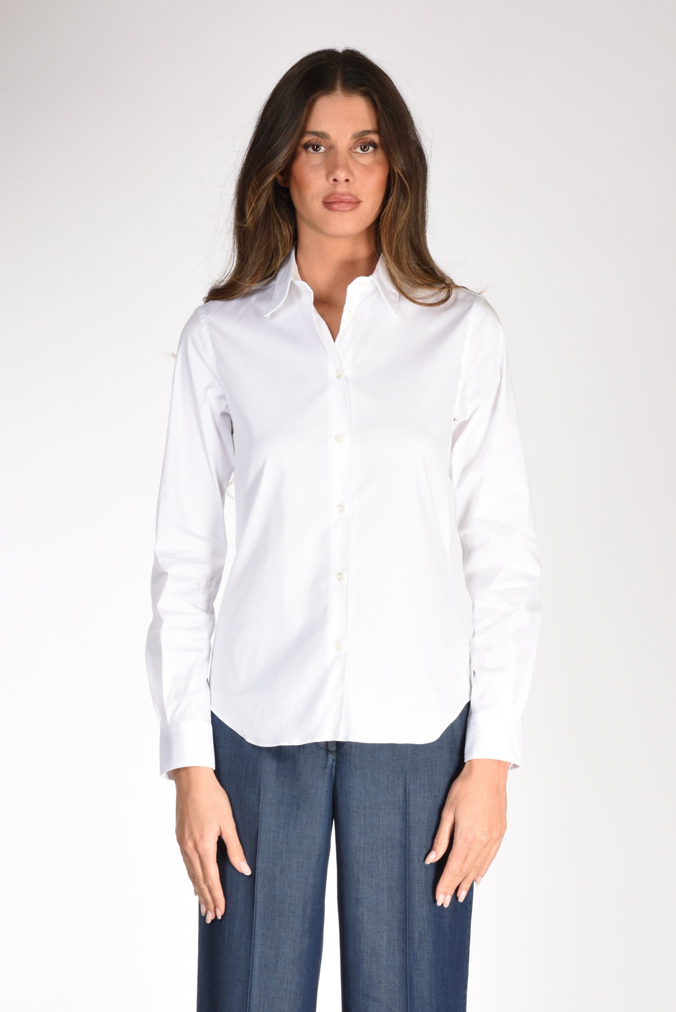 Aspesi Camicia Coreana Bianco Donna » Five Brescia