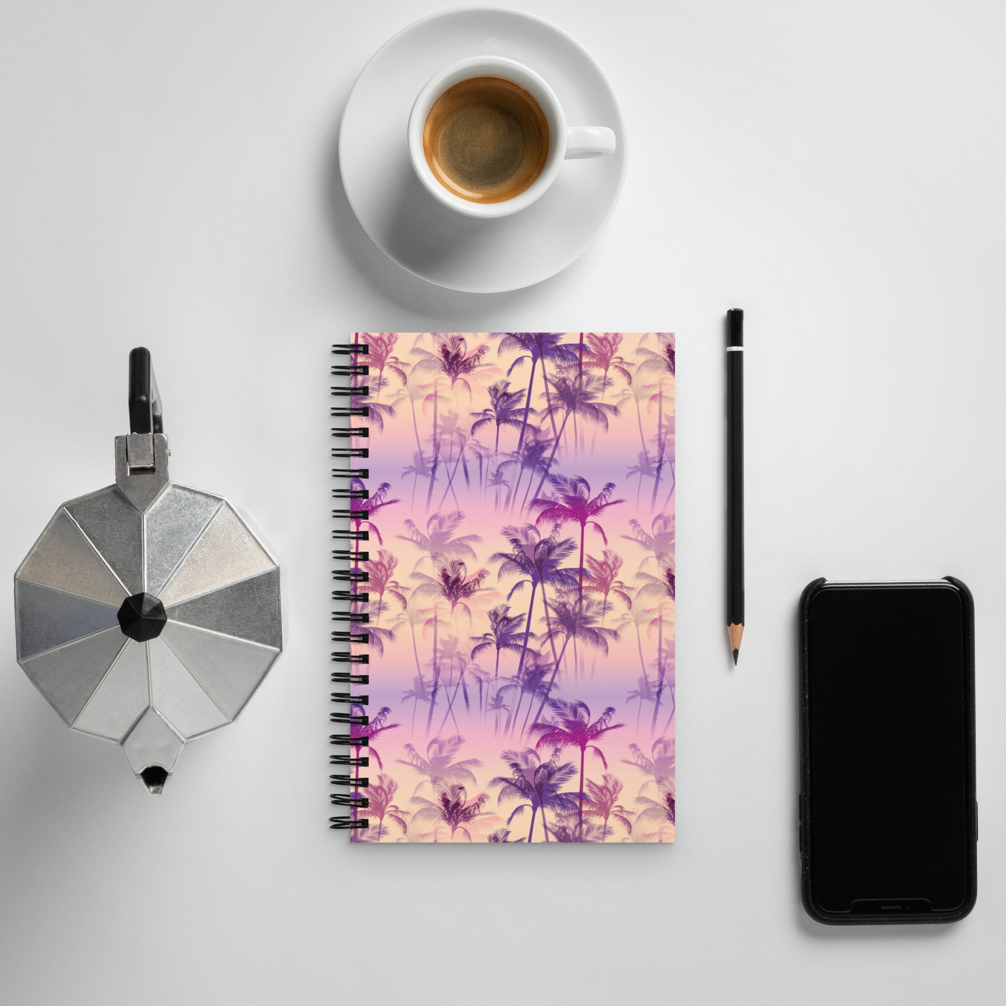 Tropical Breeze Spiral Notebook, She Rebel Fitwear