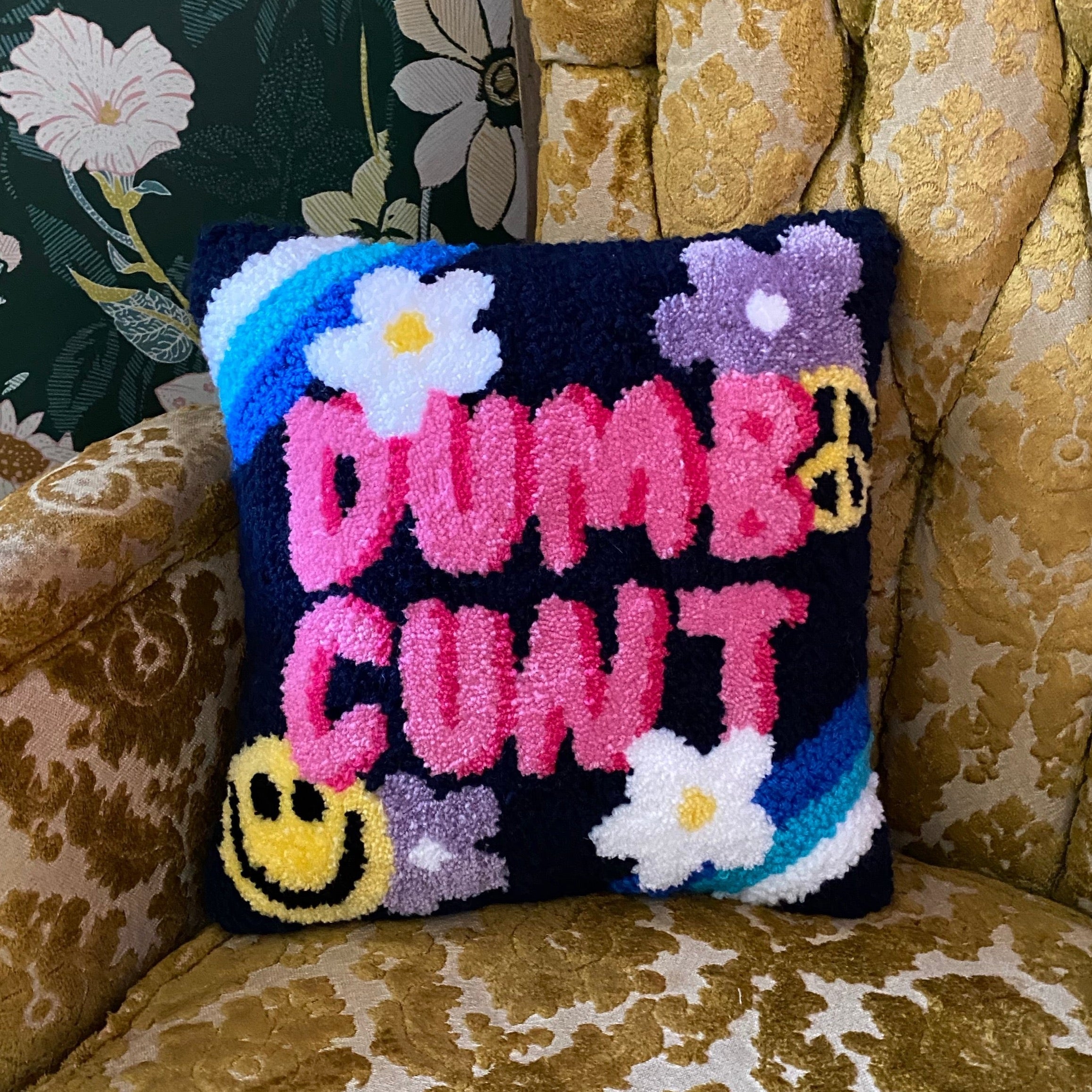 Custom 12" Tufted Pillow