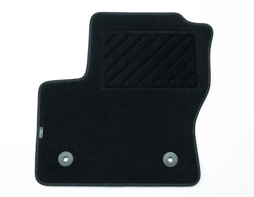  Maiqiken - Alfombrillas de coche para Ford Focus 2005-2011,  2012-2018 2019 de piel de lujo, impermeable, antideslizante, cobertura  completa de cojín delantero y trasero, Negro Beige : Automotriz