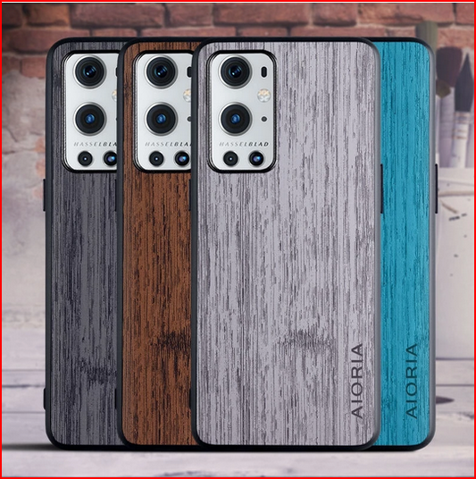 Case for Oneplus 11 5G funda bamboo wood pattern Leather phone cover Luxury  coque for oneplus