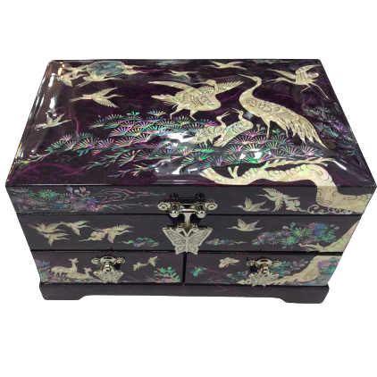 Mother of pearl Jewelry Box