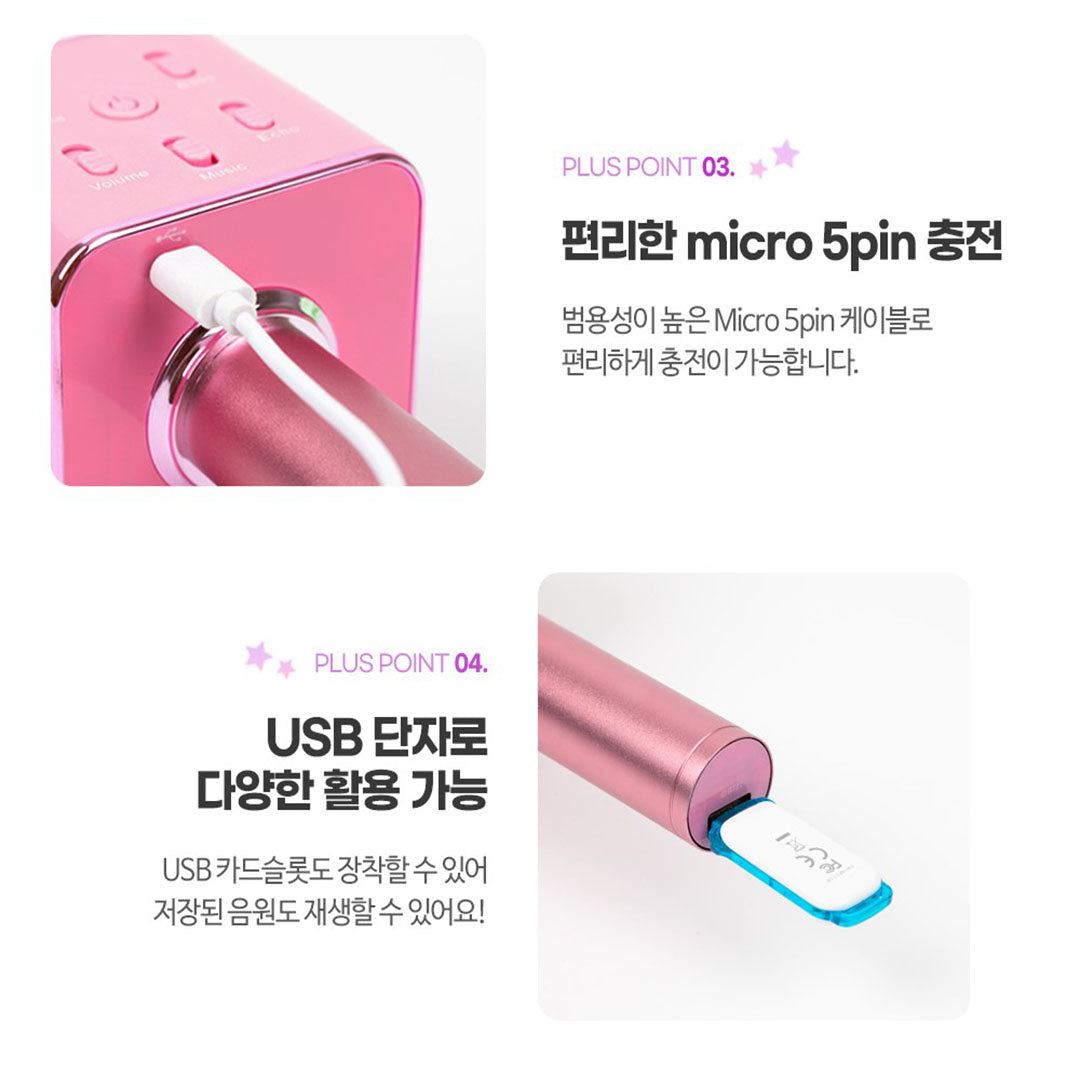 BT21 Linefriends Baby Wireless Mic Speaker