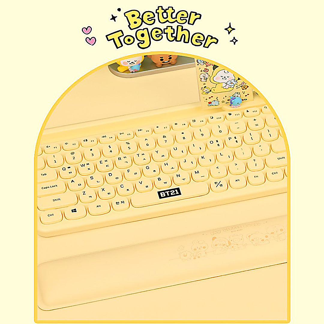 BT21] New My Little Buddy Better Together Bluetooth Keyboard