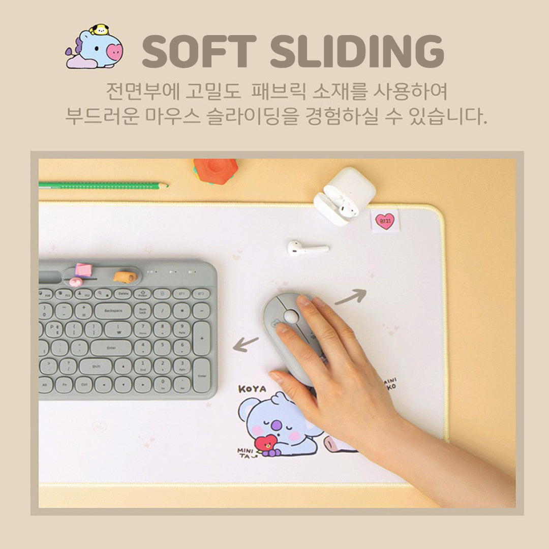 BT21 Baby My Little Buddy Long Mouse Pad