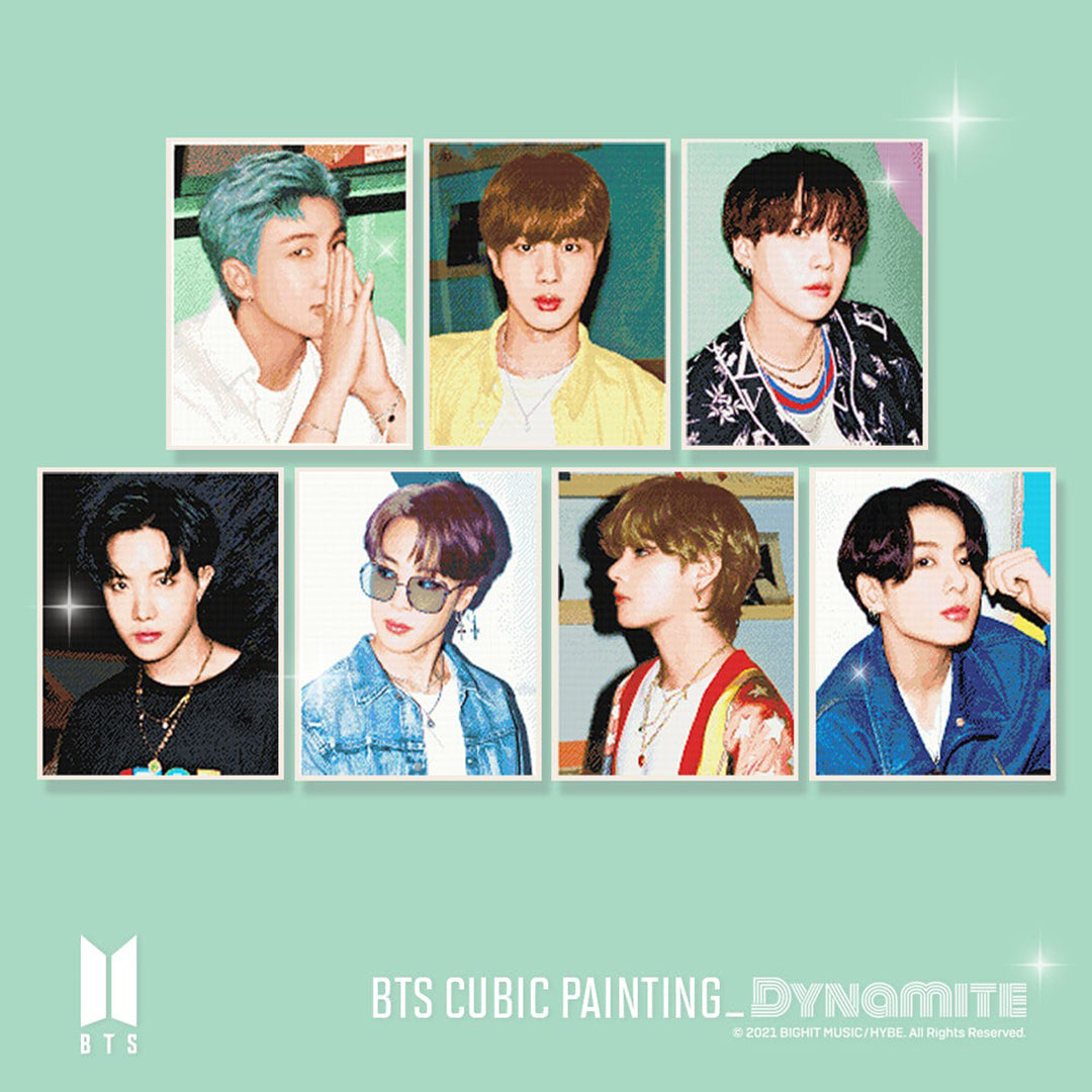 BTS Cubic Painting 4 New Diy Bangtan