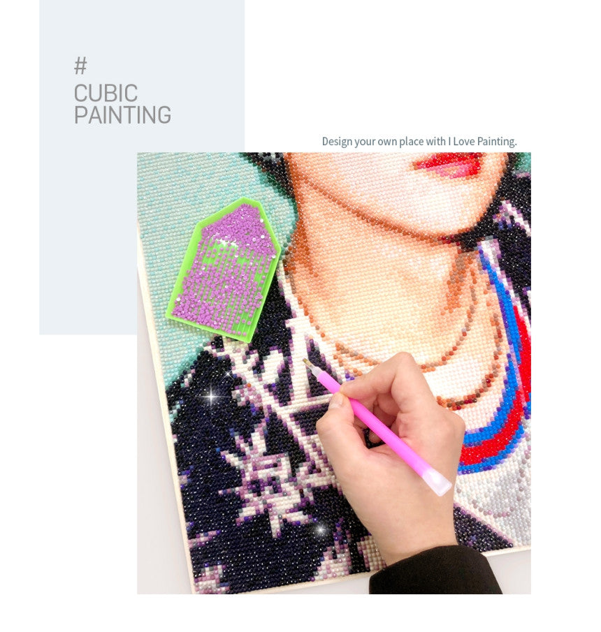 BTS Cubic Painting 4 New Diy Bangtan