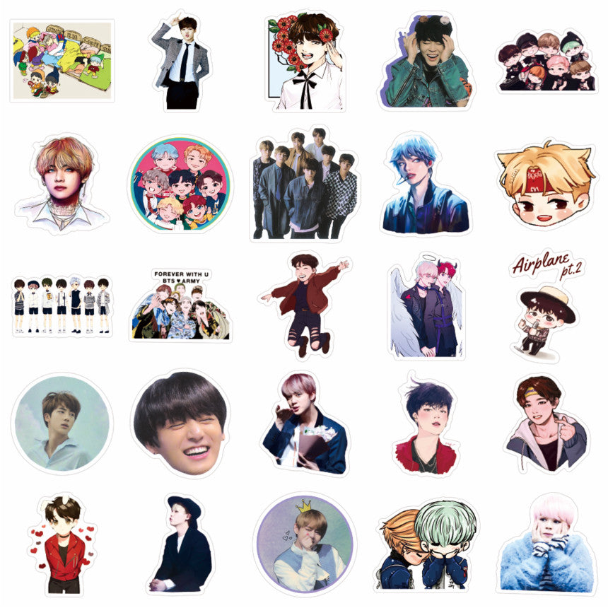 BTS Removable Sticker