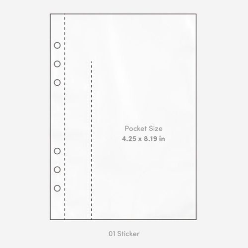 K-POP Photocard Binder A5 Pocket Refill