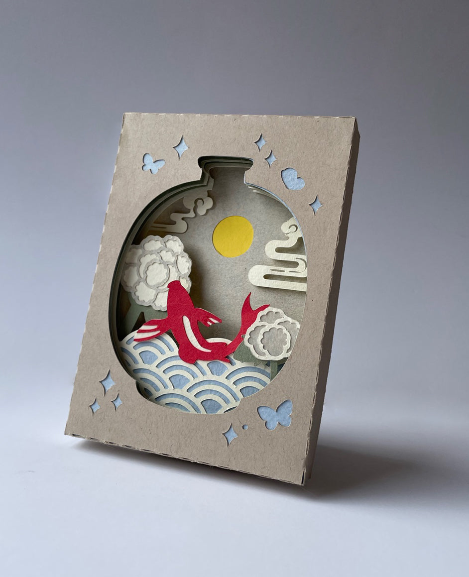 Korean Paper Mood Light KIY Kit