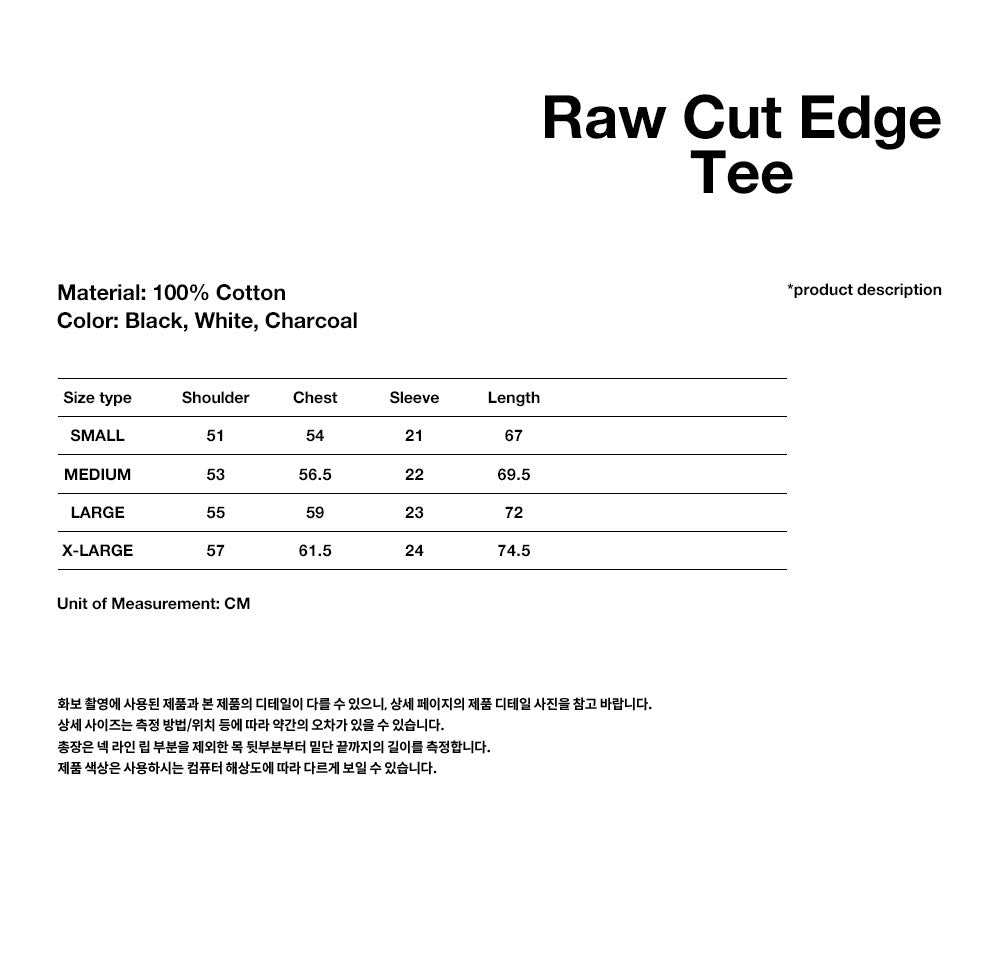 Mahagrid x Stray Kids Raw Cut Edge Tee