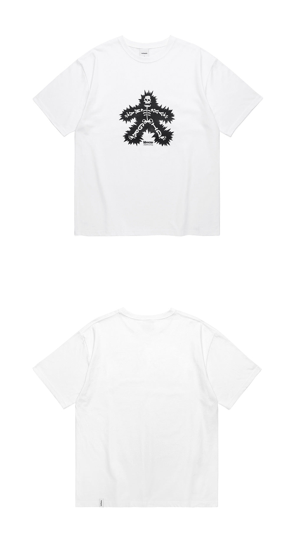 Mahagrid x Stray Kids Skeleton Tee