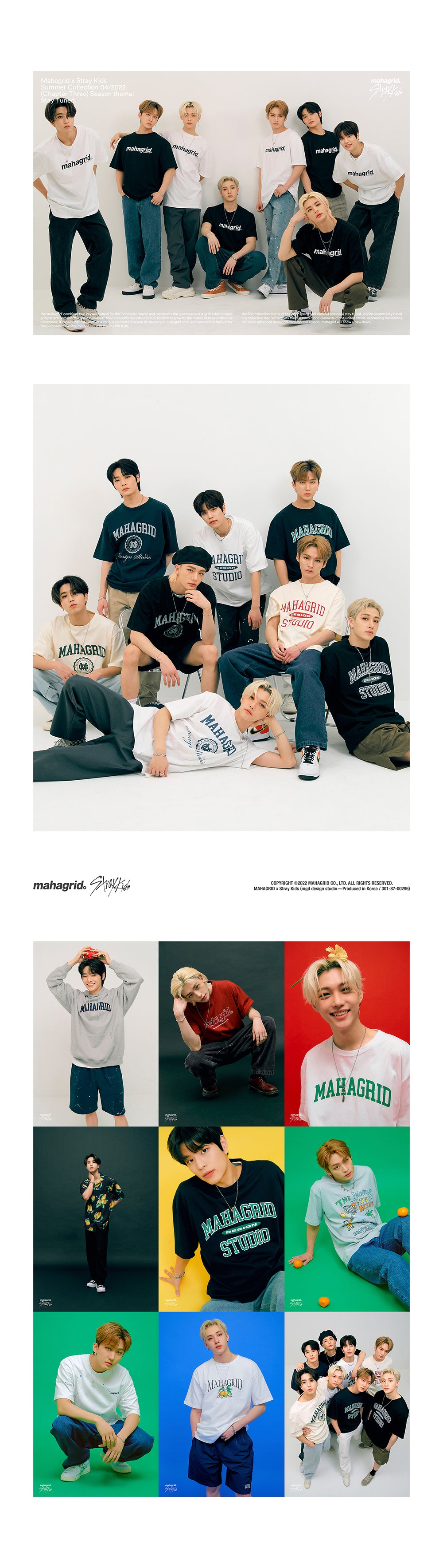 Mahagrid x Stray Kids MGD Dice Tee