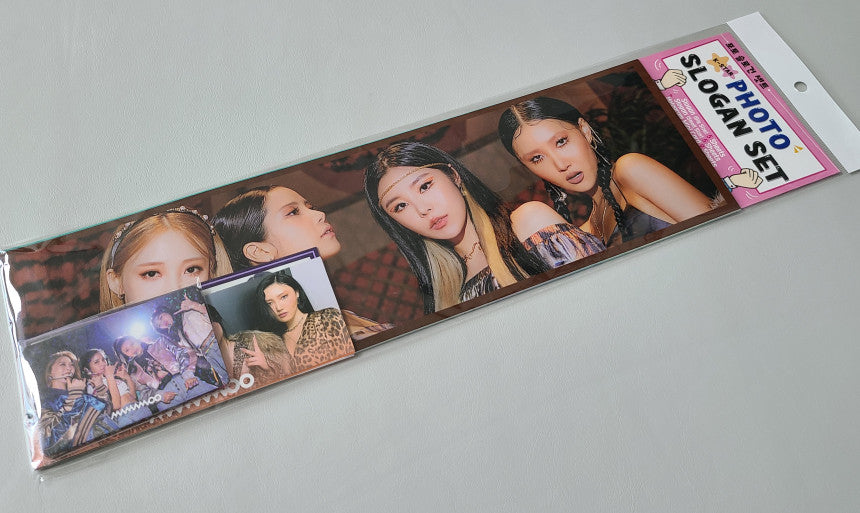 Mamamoo Goods Photo Slogan Set