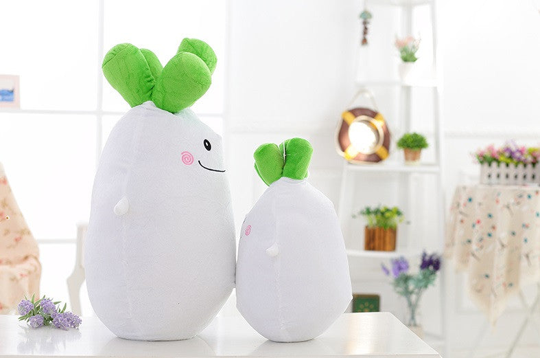 Mamamoo Goods White Radish Plush Doll