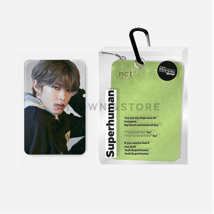 NCT127 Portrait Mini Pouch #127 WE ARE SUPERHUMAN