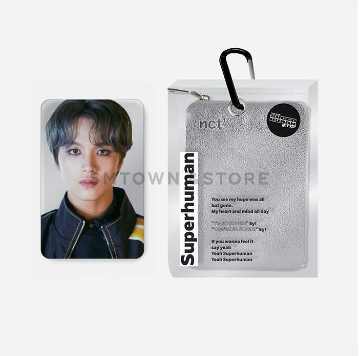 NCT127 Portrait Mini Pouch #127 WE ARE SUPERHUMAN