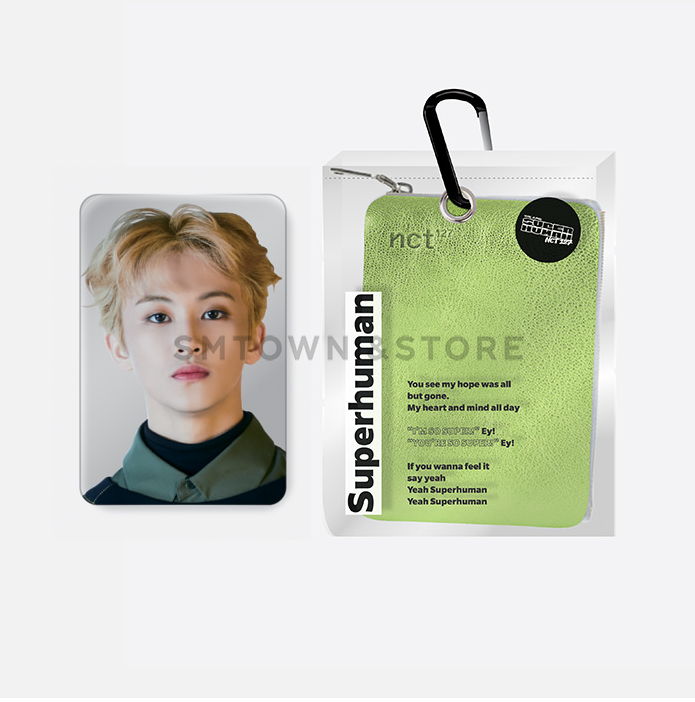 NCT127 Portrait Mini Pouch #127 WE ARE SUPERHUMAN