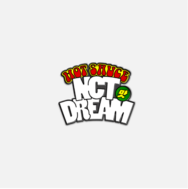 NCT Dream Badge - 맛 (Hot Sauce)  Product Size 35 X 29 (mm)  Component NCT Dream Badge x 1ea  Material METAL   Country Of Origin Republic Of Korea