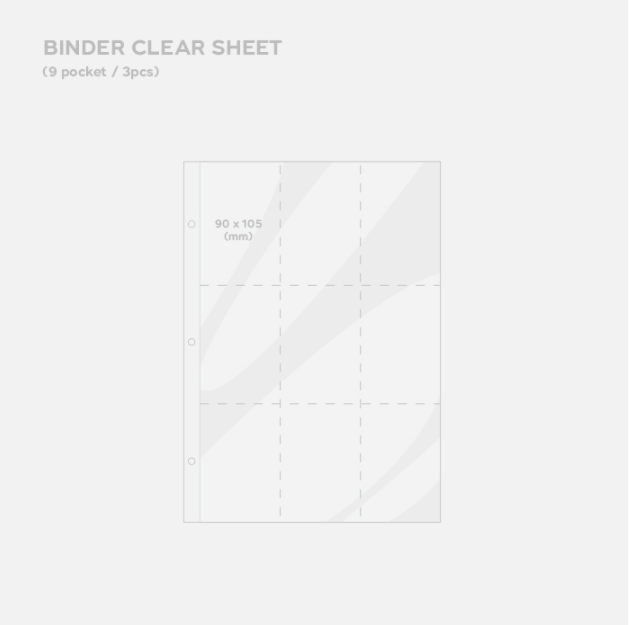 NCT BINDER INDEX SET - Universe