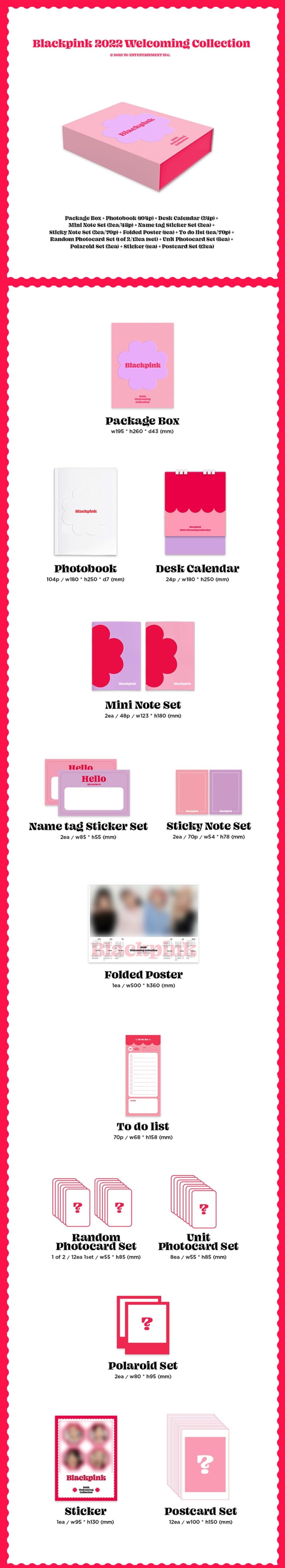 [Pre-Order] BLACKPINK 2022 Welcoming Collection