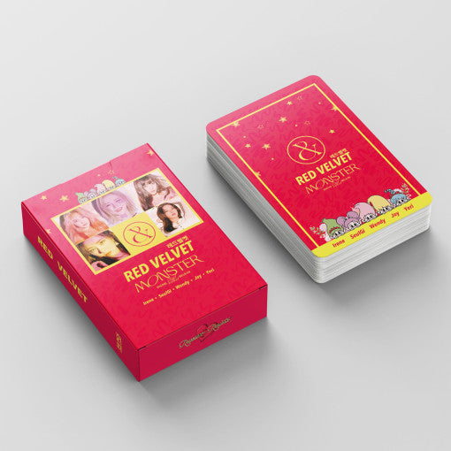 Red Velvet Goods Monster Photo Card Set 54ea  Component Red Velvet Goods Monster Photo Card Set x 1ea(54ea)  Size 5.5 x 8.8(cm)  Country Of Origin Republic Of Korea