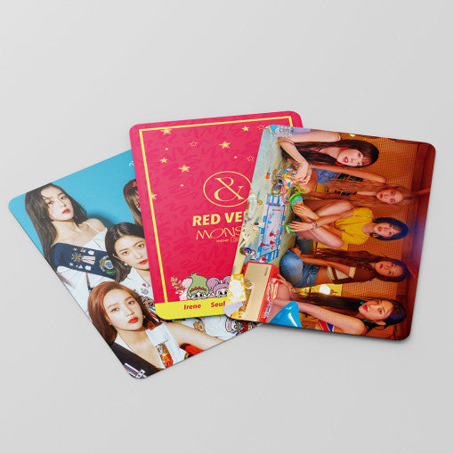 Red Velvet Goods Monster Photo Card Set 54ea  Component Red Velvet Goods Monster Photo Card Set x 1ea(54ea)  Size 5.5 x 8.8(cm)  Country Of Origin Republic Of Korea