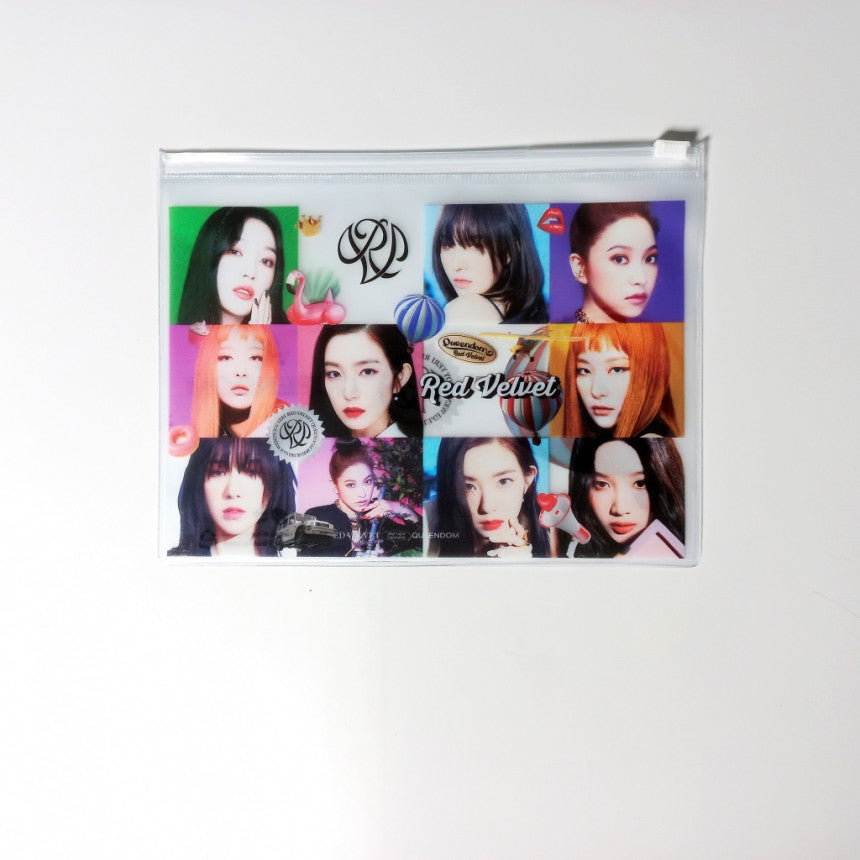 Red Velvet Goods Transparent Photo Pouch