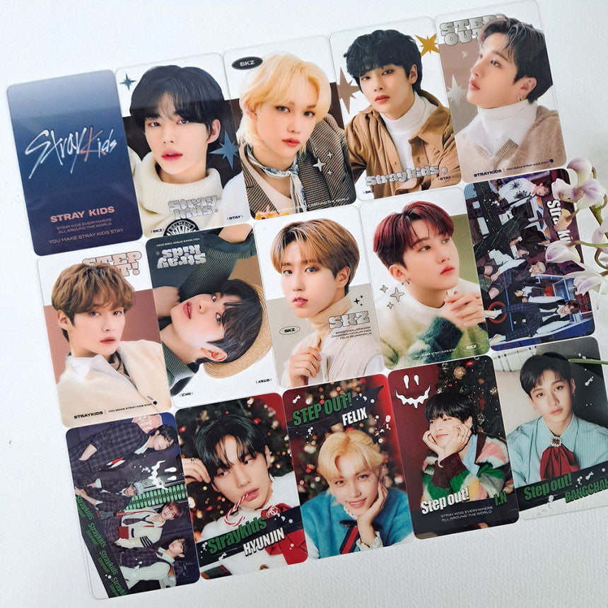 [STRAY KIDS] Goods Transparent Plastic Photo Card 25ea