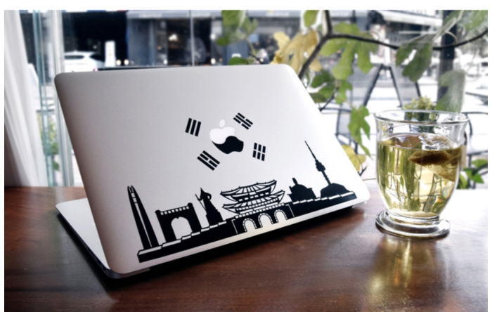 Seoul Laptop Deco Sticker 13inch, 15inch