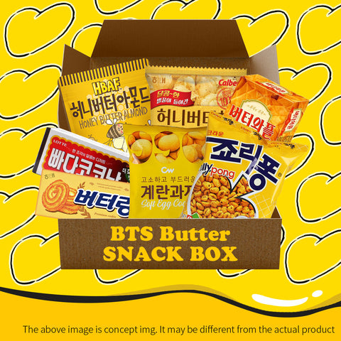 Korea BTS Butter version special popular snack box