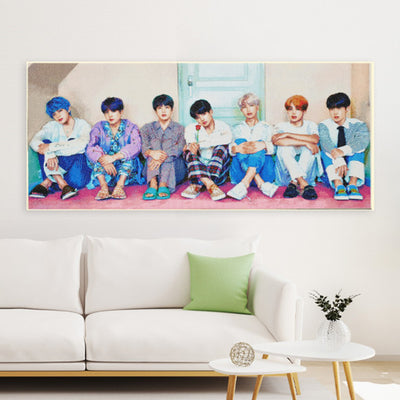 BTS DIY Cubic Diamond Painting 1 | KPOP, KDRAMA, HANDMADE, KBEAUTY