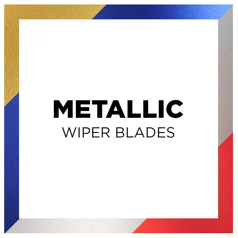 CLIX Metallic Finish - Single Wiper Blade