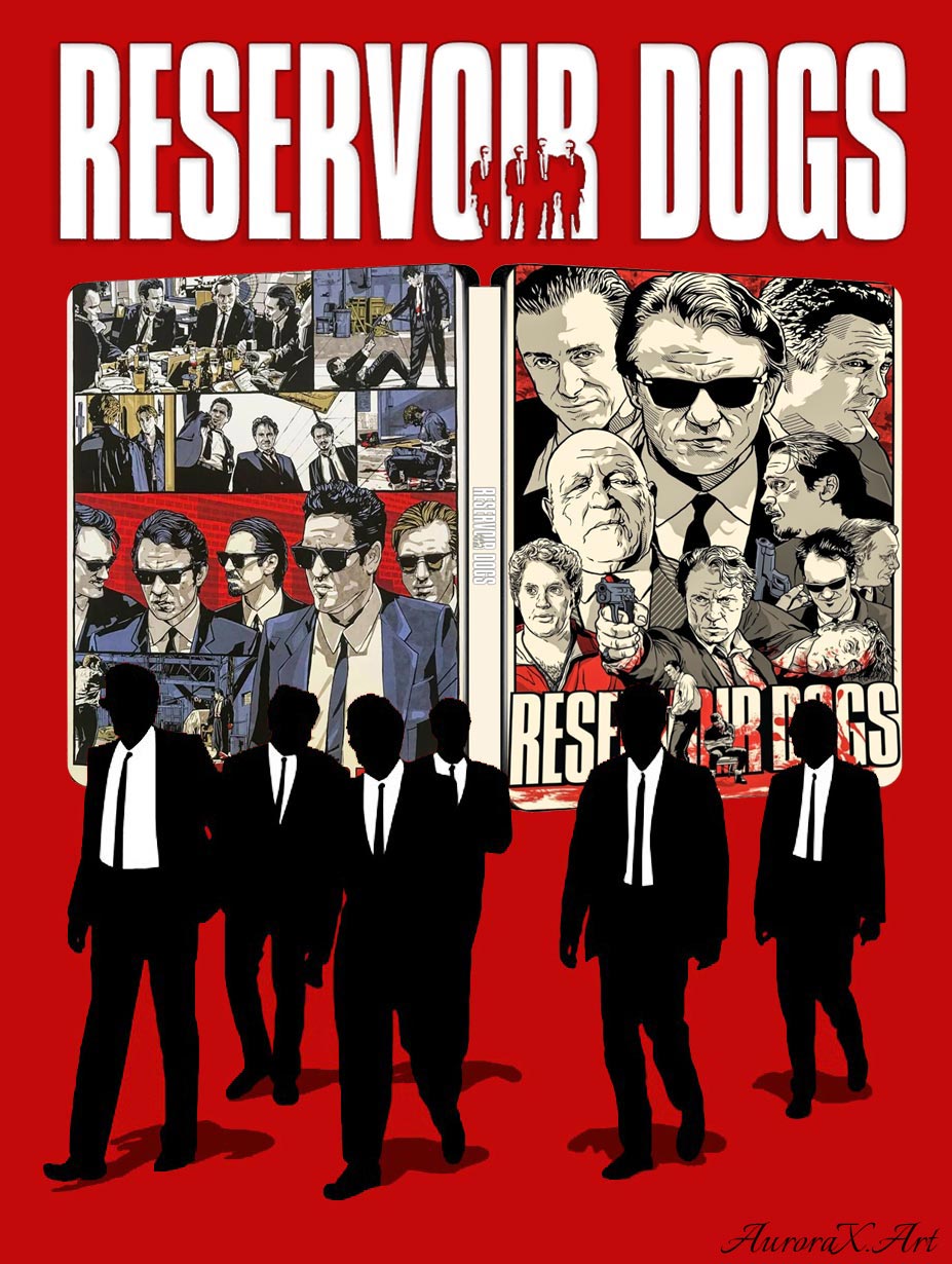 Quentin‘s Reservoir Dogs Steelbook Artwork | AuroraX.Art