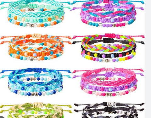 Pulseras trenzadas