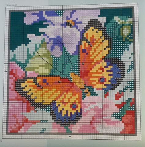 butterfly pattern colorful