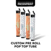 Custom Pre Roll Pop Top Tube