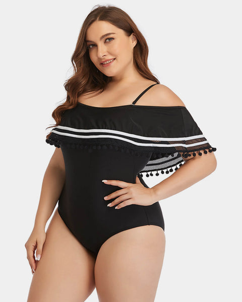 Striped Shaper Swimsuit