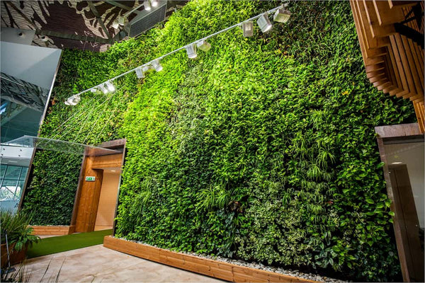 real green wall