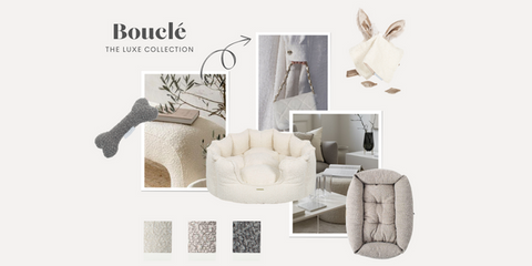 Bouclé inspiration moodboard