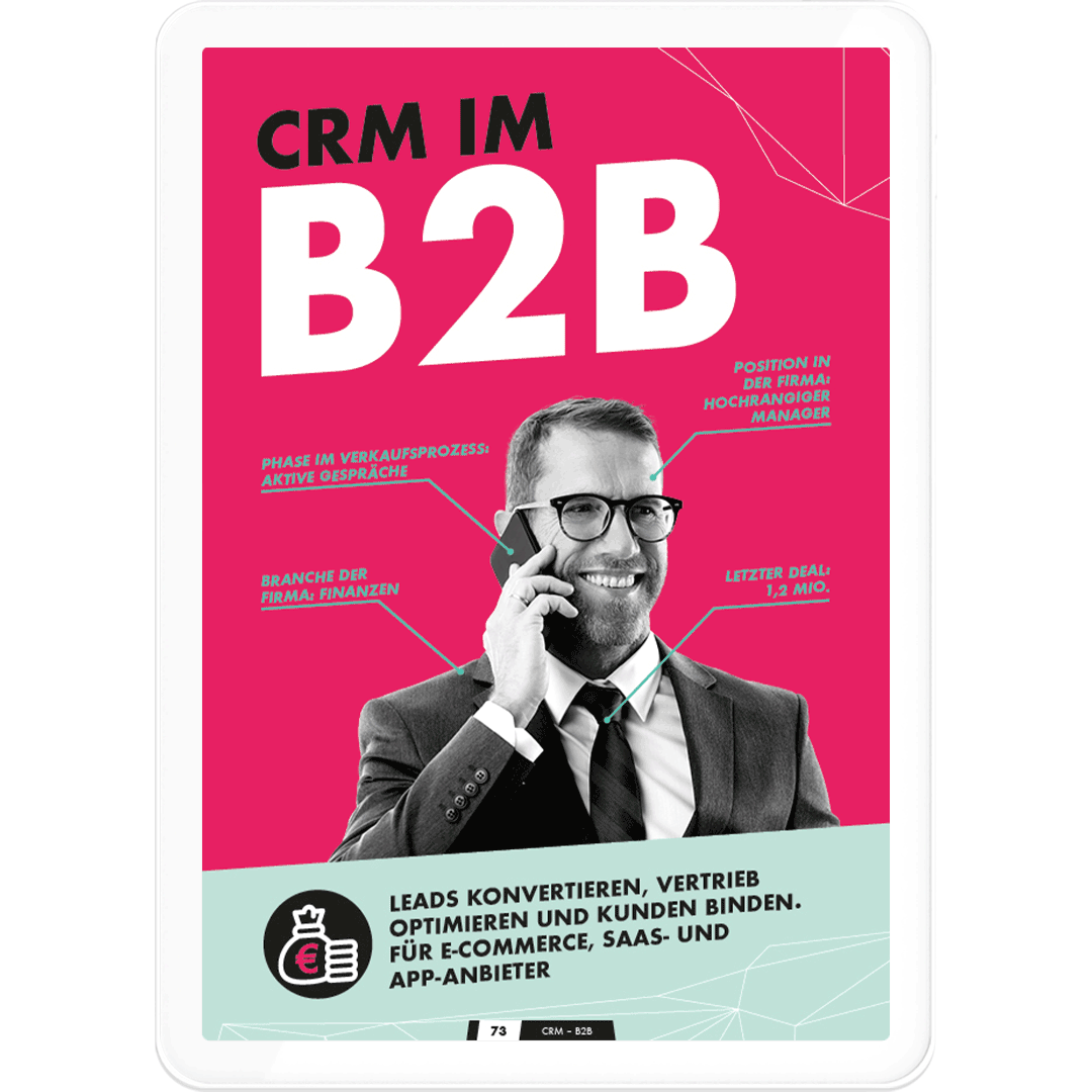 CRM für B2C & B2B - Profi-Guide Einblick