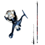 Combo Caña EXTREME 4500 4.50m 5T + Reel frontal BLUE STONE 40
