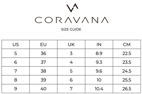 Coravanas Size Guide – Coravanajewelry