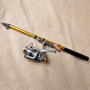 Telescopic Mini Fishing Rod for Outdoor - TeddysAdventure