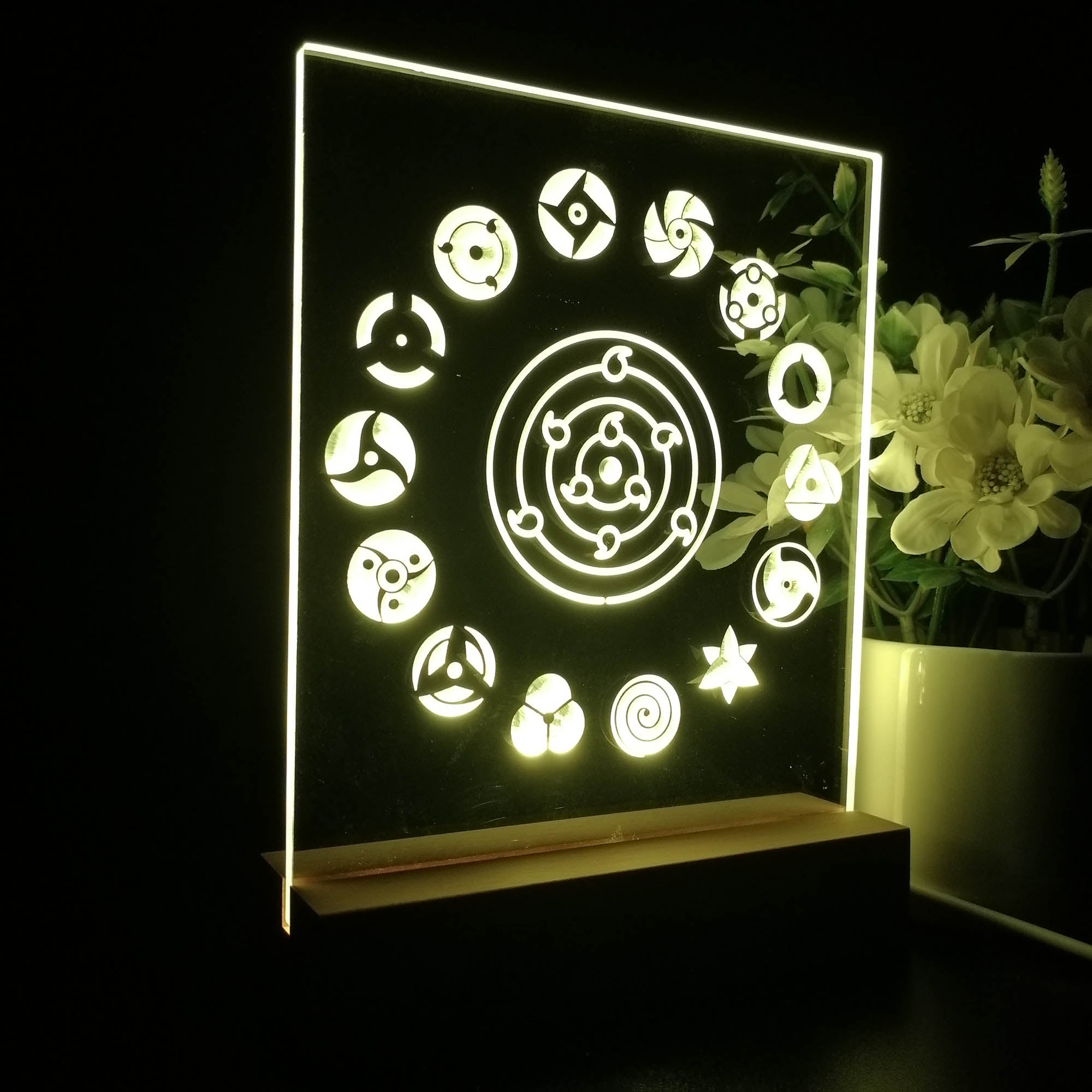 sharingan led lamp