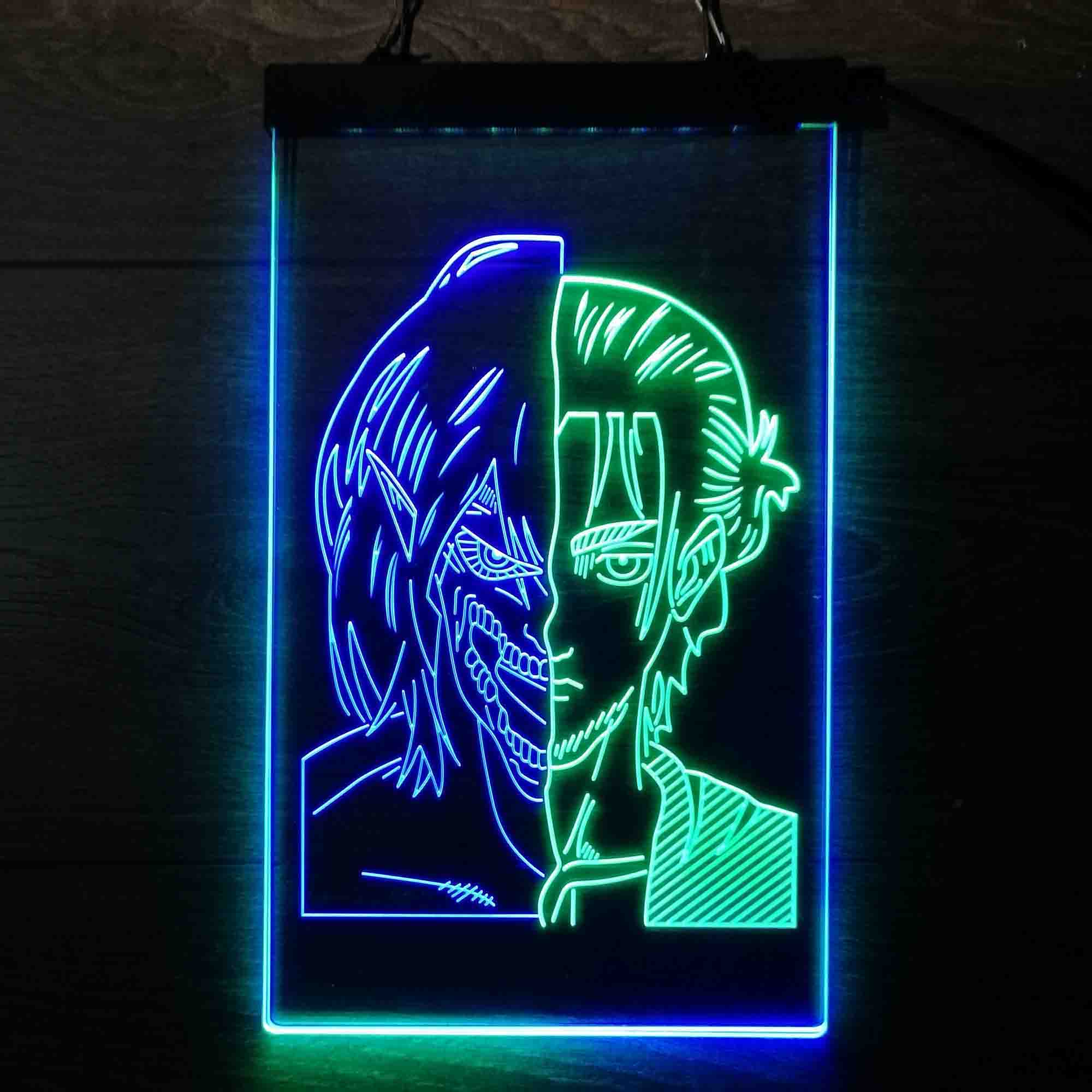 eren jaeger led lamp