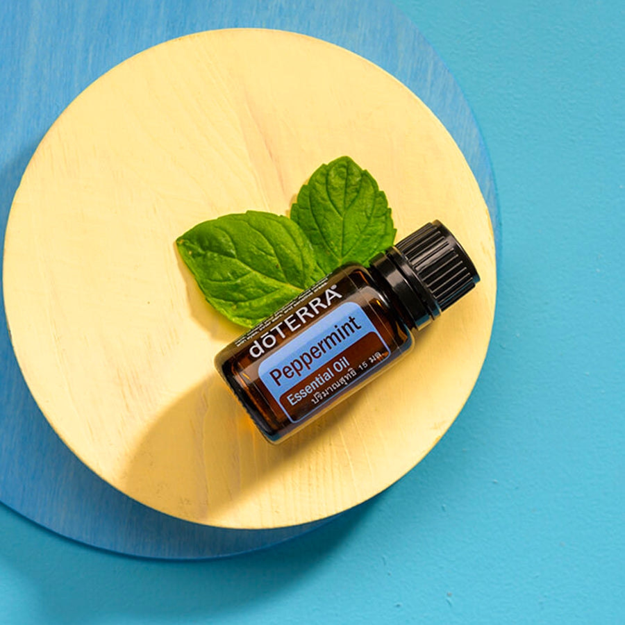 Image de l'huile essentielle doTERRA de menthe poivrée