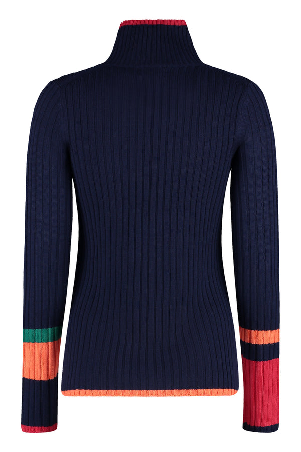 Turtleneck wool sweater-1