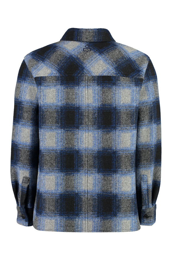 Kervon checked overshirt-1