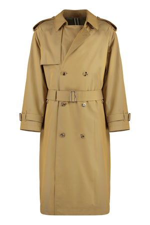 Gabardine trench coat-0